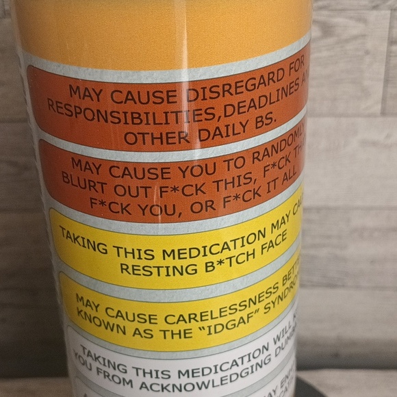 Fukitol 20oz. Handmade stainless steel tumbler - Picture 3 of 5